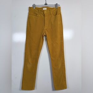 MOTHER The Mid Rise Dazzler Ankle Corduroy Hopscotch Size 27